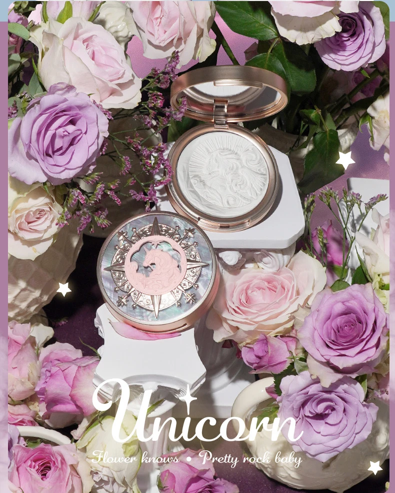 Flower Knows Pressed Powder Unicorn Waterproof and Long-lasting Powder Transparent Matte Makeup Setting Powder Face Makeup
Flower Knows Pressed Powder Unicorn Waterproof and Long-lasting Powder Transparent Matte Makeup Setting Powder Face Makeup