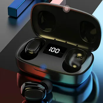 TWS T10 5.0 Wireless Bluetooth Earphone Fingerprint Touch Control Sports Earpiece LED Display For iOS Android iPhone
TWS T10 5.0 Wireless Bluetooth Earphone Fingerprint Touch Control Sports Earpiece LED Display For iOS Android iPhone