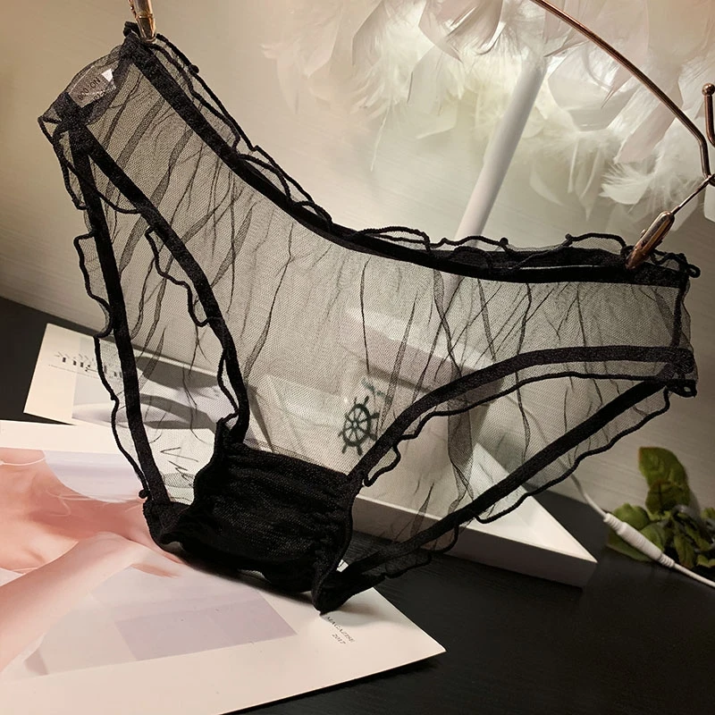 Women Panties Sexy Transparent Underwear Knickers Lace Panties Mesh Perspective Briefs Lingerie Female Seamless Briefs Underpant
Women Panties Sexy Transparent Underwear Knickers Lace Panties Mesh Perspective Briefs Lingerie Female Seamless Briefs Underpant