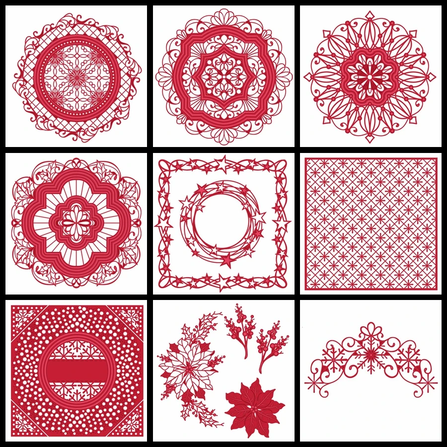 Multi-element Irregular Flower Fancy Lace Decorations Popular Metal Cutting Dies For DIY Scrapbooking Album Card New Dies Cuts
Multi-element Irregular Flower Fancy Lace Decorations Popular Metal Cutting Dies For DIY Scrapbooking Album Card New Dies Cuts
