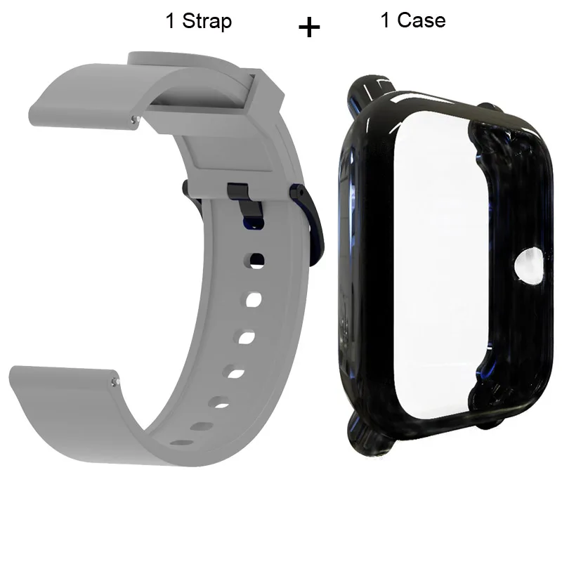 Amazfit Bip Bracelet Protector Case For Xiaomi Huami Amazfit Bip Lite Watchband Soft Silicone Watchstrap Screen Protective Case 
Amazfit Bip Bracelet Protector Case For Xiaomi Huami Amazfit Bip Lite Watchband Soft Silicone Watchstrap Screen Protective Case