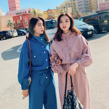 New Fashion Women Jumpsuit Long Sleeve High Waist Jumpsuit Hoodies Street Wear Drawrsing Belt Jumpsiut Romper Long Trousers
New Fashion Women Jumpsuit Long Sleeve High Waist Jumpsuit Hoodies Street Wear Drawrsing Belt Jumpsiut Romper Long Trousers