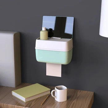 Wall Mounted Toilet Paper Holder Bathroom Roll Tissue Box Dispenser Waterproof Phone Storage Shelf Rack
Wall Mounted Toilet Paper Holder Bathroom Roll Tissue Box Dispenser Waterproof Phone Storage Shelf Rack