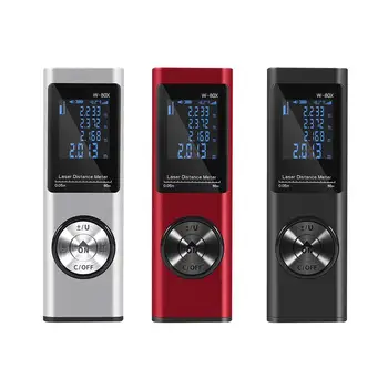 40m Mini Infrared Laser Distance Meter USB Rechargeable Digital Infrared Distance Measure Tester with LCD Backlit Display
40m Mini Infrared Laser Distance Meter USB Rechargeable Digital Infrared Distance Measure Tester with LCD Backlit Display