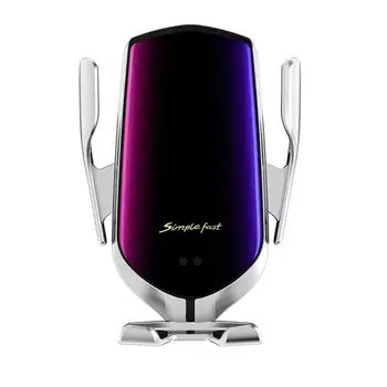 Fast Wireless Car Charger Automatic Car Phone Holder Infrared Induction Air Vent Phone Clips Auto Fast Charging for IPhone 11 
Fast Wireless Car Charger Automatic Car Phone Holder Infrared Induction Air Vent Phone Clips Auto Fast Charging for IPhone 11