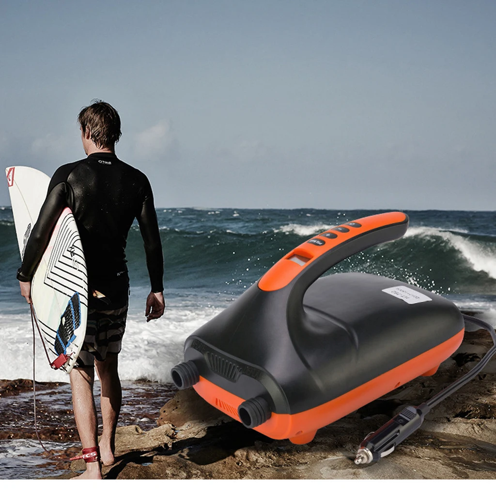 Digital Air Pump Compressor with LCD Display for Inflating SUP Paddle Boards Boats Rafts Pool Toys Water Sports
Digital Air Pump Compressor with LCD Display for Inflating SUP Paddle Boards Boats Rafts Pool Toys Water Sports