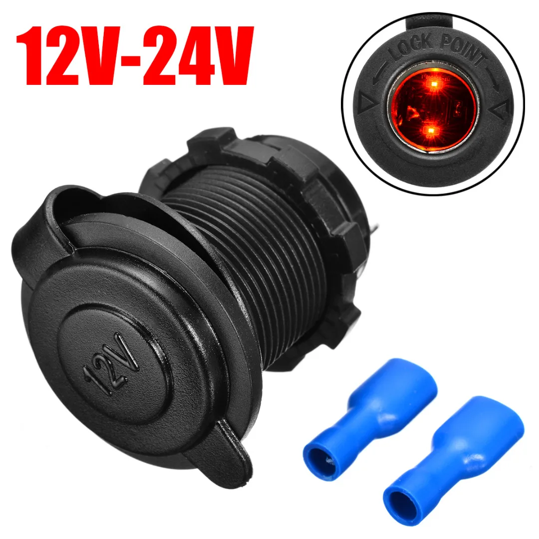 Pohiks 12-24V Car Cigarette Lighter Socket USB Charger Power Adapter Plug Waterproof Smart Mobile Phone Car Charger Accessories
Pohiks 12-24V Car Cigarette Lighter Socket USB Charger Power Adapter Plug Waterproof Smart Mobile Phone Car Charger Accessories
