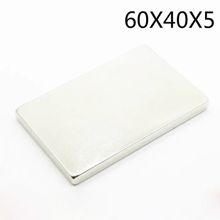 set of 1 60x40x5mmSquare Block Cuboid Magnet Powerful Rare Earth Neodymium Magnets For Speaker Motors Mayitr
set of 1 60x40x5mmSquare Block Cuboid Magnet Powerful Rare Earth Neodymium Magnets For Speaker Motors Mayitr