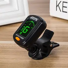 

Acoustic Guitar Tuner Digital Clip-on Tuner Clip Electric Guitar Tuner For Chromatic Bass Violin Ukulele Music Parts Accessories