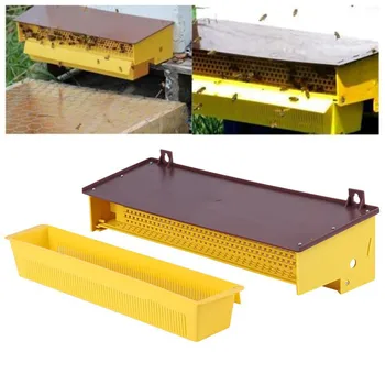 Beekeeping Plastic Pollen Trap Yellow with Removable Ventilated Pollen Tray Reusable durable Non-toxic Pollen Collector Supplies
Beekeeping Plastic Pollen Trap Yellow with Removable Ventilated Pollen Tray Reusable durable Non-toxic Pollen Collector Supplies