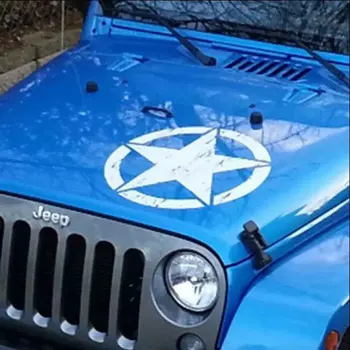 20" 50cm Large Car Sticker Army Star Distressed Decal for J eep Sticker Great Vinyl Military Hood Graphic Body for Most Vehicles 
20" 50cm Large Car Sticker Army Star Distressed Decal for J eep Sticker Great Vinyl Military Hood Graphic Body for Most Vehicles