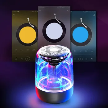 Portable bluetooth speaker Wireless speaker Commmunication Speaker 7 LED Colors Light Speaker Stereo Sound DOM668
Portable bluetooth speaker Wireless speaker Commmunication Speaker 7 LED Colors Light Speaker Stereo Sound DOM668