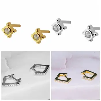 1 pair Classic Round Cut Women Stud Earrings 925 Sterling Silver Stud Earrings Wedding Jewelry nscd Earrings for Girl A30
1 pair Classic Round Cut Women Stud Earrings 925 Sterling Silver Stud Earrings Wedding Jewelry nscd Earrings for Girl A30