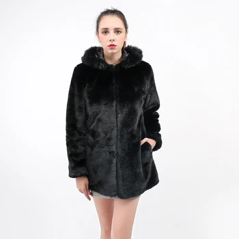 Women Faux Fur Coats Collar Long Winter Fur Coat Slim Faux Fur Ladies Long Sleeves Plus Size Black Coats Female 
Women Faux Fur Coats Collar Long Winter Fur Coat Slim Faux Fur Ladies Long Sleeves Plus Size Black Coats Female