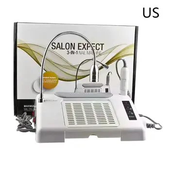 EU US Multi-function 3-in-one Nail Electric Grinding Machine Unloading Vacuuming Device Nails Polishing Lighting Tools X7JA
EU US Multi-function 3-in-one Nail Electric Grinding Machine Unloading Vacuuming Device Nails Polishing Lighting Tools X7JA