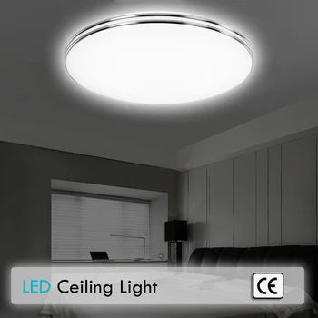 Bathroom Ceiling Light Dimmable 24W Round Double Silver Wire Surface Mounted Modern Lamp For Home Lighting AC 220V
Bathroom Ceiling Light Dimmable 24W Round Double Silver Wire Surface Mounted Modern Lamp For Home Lighting AC 220V