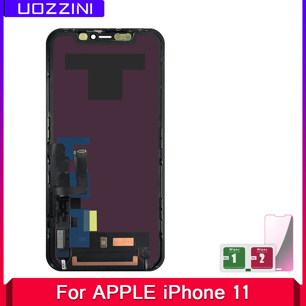 2 Pcs High Quality New Lcds For iPhone 11 LCD Display Touch Screen Digitizer Assembly Replacement 6.1 inch
2 Pcs High Quality New Lcds For iPhone 11 LCD Display Touch Screen Digitizer Assembly Replacement 6.1 inch