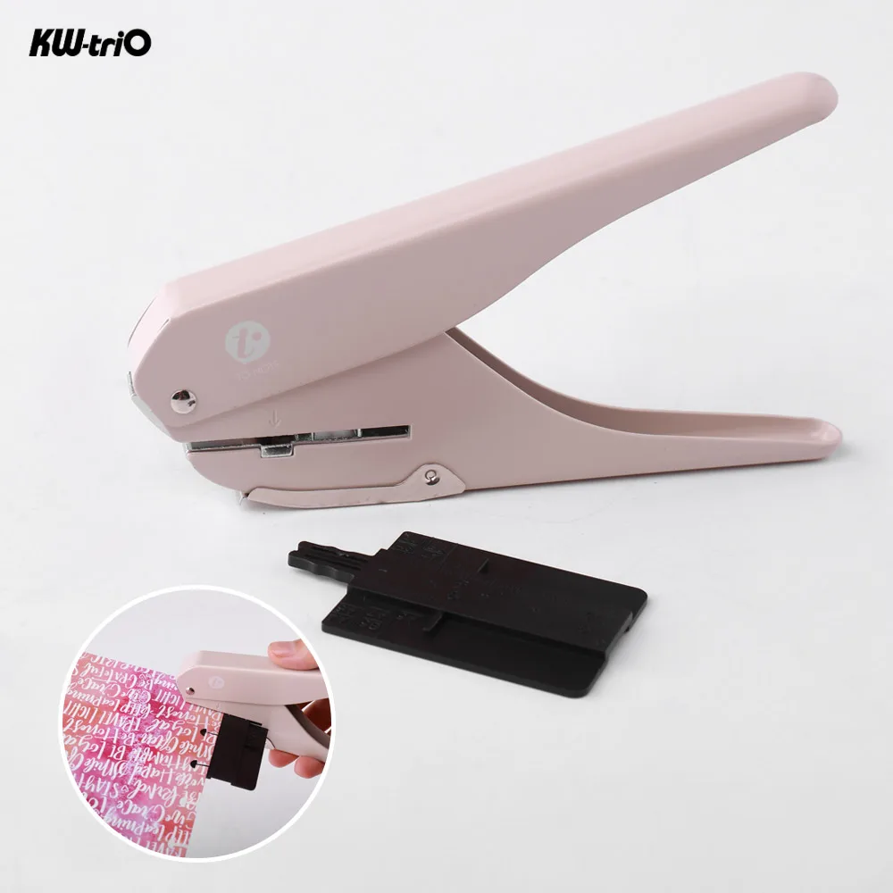 KW-trio Handheld DIY Mushroom Single Hole Punch Puncher Paper Cutter with Ruler for Office Home School Students
KW-trio Handheld DIY Mushroom Single Hole Punch Puncher Paper Cutter with Ruler for Office Home School Students
