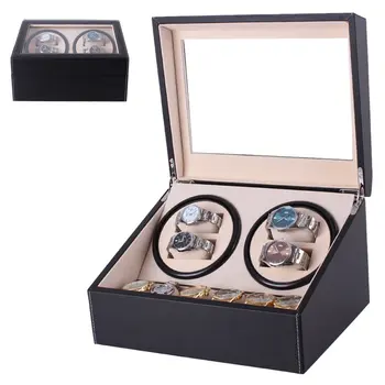 PU Leather Watch Winder Storage 6+4 Automatic Watch Winder Box Watch Box Collection Display Double Head Silent Motor Box
PU Leather Watch Winder Storage 6+4 Automatic Watch Winder Box Watch Box Collection Display Double Head Silent Motor Box
