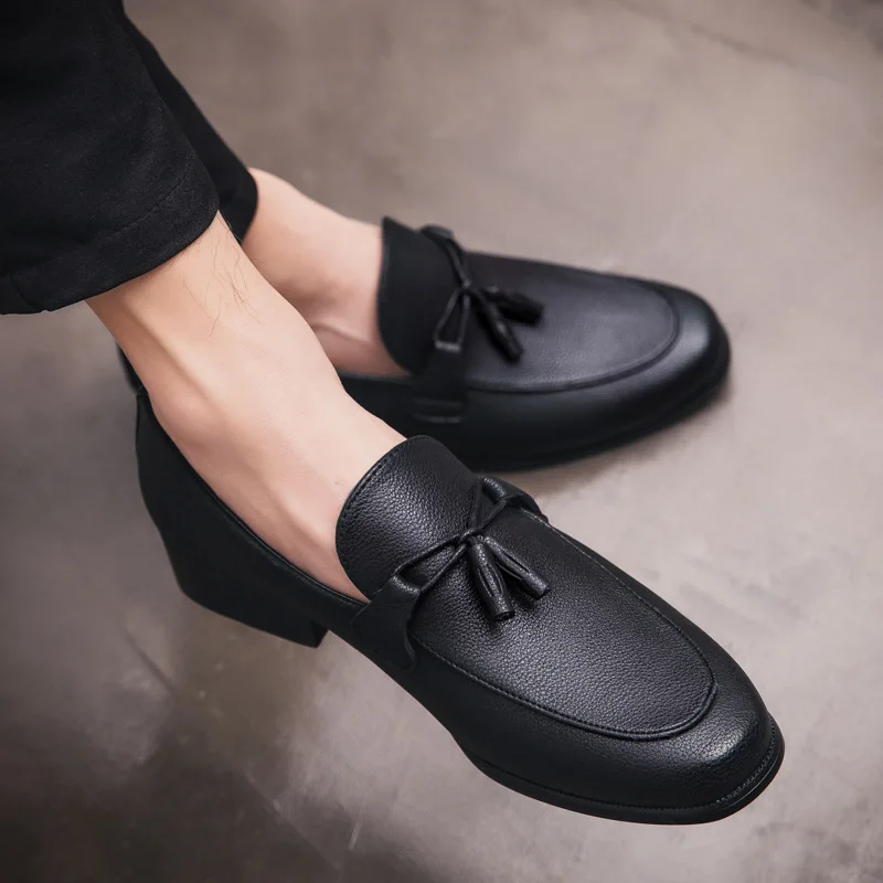 Matte Skin Male Shoe Solid Color Trend Shoes Black Four Seasons Doug Shoe Sociology Leisure Time Leather Shoes
Matte Skin Male Shoe Solid Color Trend Shoes Black Four Seasons Doug Shoe Sociology Leisure Time Leather Shoes