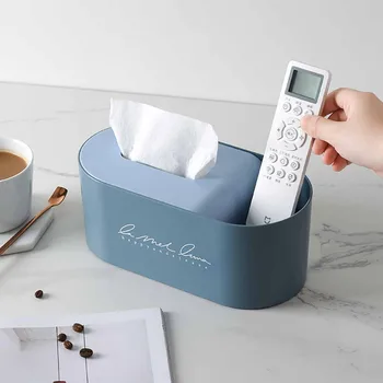 Multipurpose storage box Durable Paper Box Tissue Box Home Living Room Creative Table Remote Control Storage Box organizador
Multipurpose storage box Durable Paper Box Tissue Box Home Living Room Creative Table Remote Control Storage Box organizador