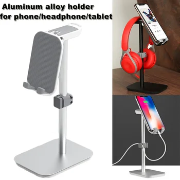 JINSERTA Universal Headphone Holder Aluminum Alloy Earphone Stand Bracket Hanger Display Shelf for Headphone Phone Tablet 
JINSERTA Universal Headphone Holder Aluminum Alloy Earphone Stand Bracket Hanger Display Shelf for Headphone Phone Tablet