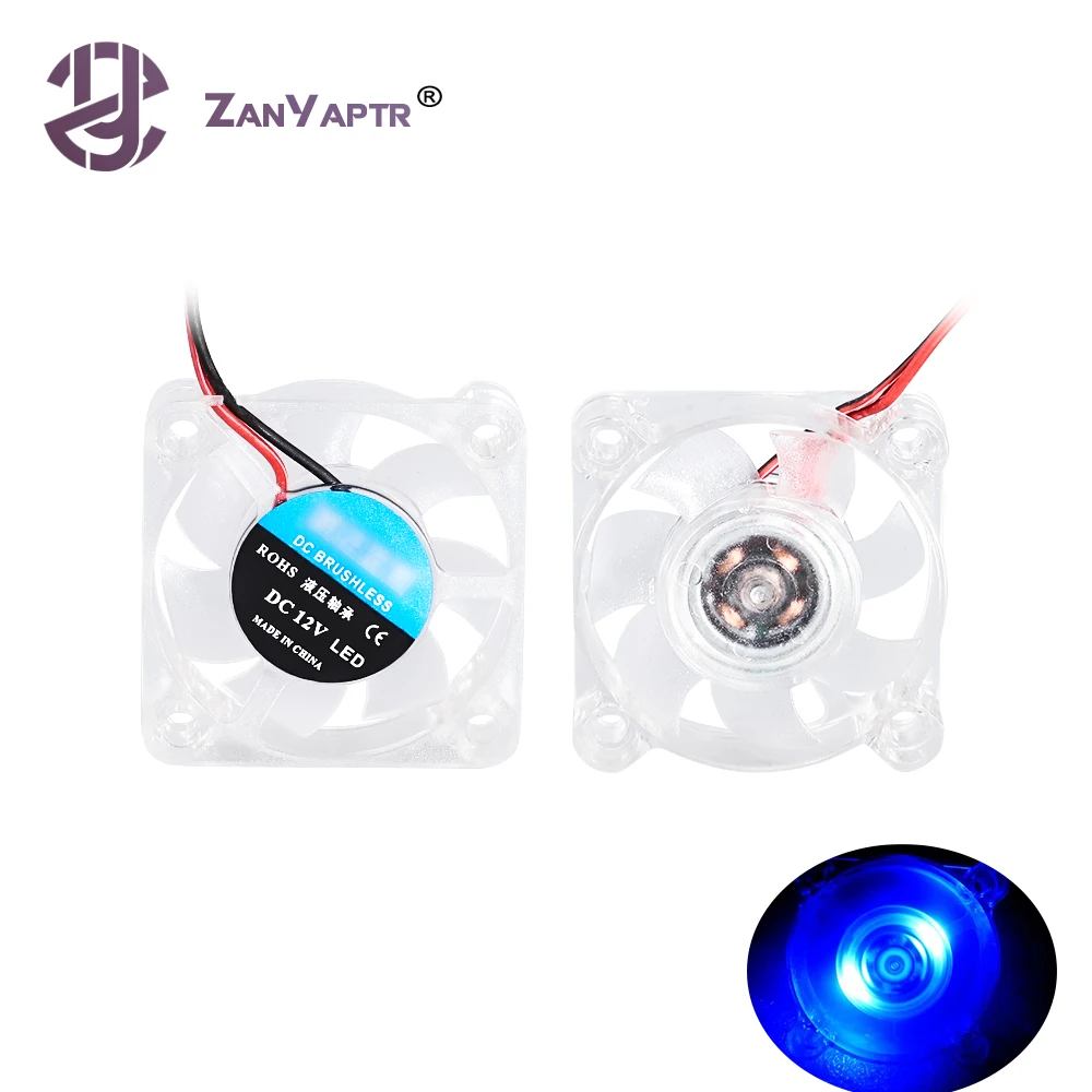 3D Printer 2510 3010 4010 Cooling Fan LED Light Cooler Fan Luminous Hydraulic Bearing Fan Mini 12V/24V Radiator For V6 Hotend
3D Printer 2510 3010 4010 Cooling Fan LED Light Cooler Fan Luminous Hydraulic Bearing Fan Mini 12V/24V Radiator For V6 Hotend