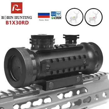 Tactical 1X30 Red Green illumination Adjustable Hunting Scope With Rails Mount Tactical Optical Riflescope Red Dot Sight Air Gun
Tactical 1X30 Red Green illumination Adjustable Hunting Scope With Rails Mount Tactical Optical Riflescope Red Dot Sight Air Gun