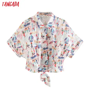Tangada women retro print crop blouse short sleeve 2020 new arrival chic female oversize shirt tops XN341
Tangada women retro print crop blouse short sleeve 2020 new arrival chic female oversize shirt tops XN341