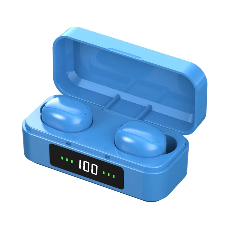 TWS Mini Earphone Waterproof LED Battery Display Bluetooth 5.0 True Stereo Wireless Headset for Game Sports Music Headphone Box
TWS Mini Earphone Waterproof LED Battery Display Bluetooth 5.0 True Stereo Wireless Headset for Game Sports Music Headphone Box