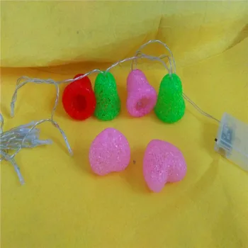 Granule Bell Heart Five-pointed Star Led String Rocking Stick Decorative Lights Lampshade Accessories 5cm
Granule Bell Heart Five-pointed Star Led String Rocking Stick Decorative Lights Lampshade Accessories 5cm