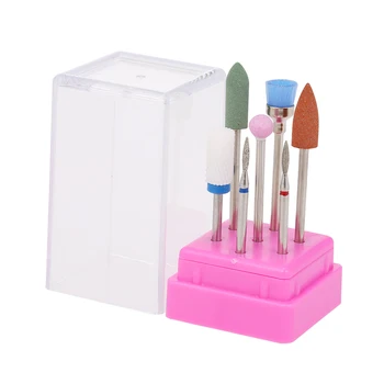 7pcs Nail Drill Bits Set for Pedicure Manicure Replacement Drill Bits Heads for Electric Nail Drill Handpiece Nail Art Tools 
7pcs Nail Drill Bits Set for Pedicure Manicure Replacement Drill Bits Heads for Electric Nail Drill Handpiece Nail Art Tools