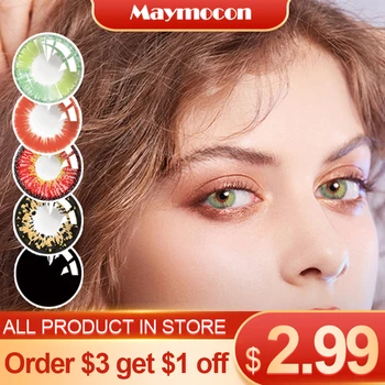 Maymocon 2pcs/pair Halloween Cosplay Series Color Contact Lens Cosmetic Colored Contact Series Yearly
Maymocon 2pcs/pair Halloween Cosplay Series Color Contact Lens Cosmetic Colored Contact Series Yearly