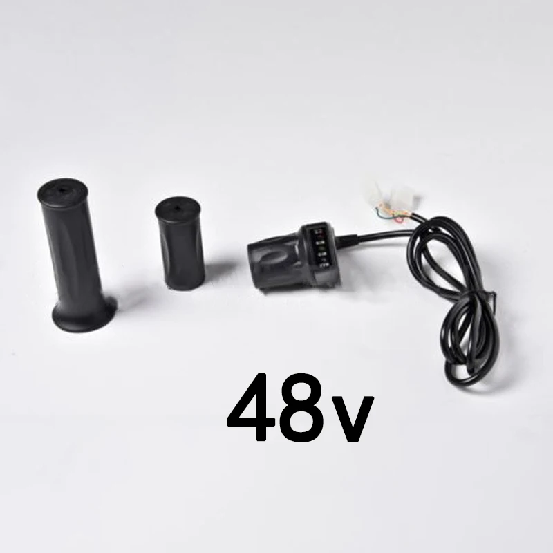 48V Half Twisting Throttle 4-5 Wire Indicator Upgrade Replacement For Currie Electric Scooter
48V Half Twisting Throttle 4-5 Wire Indicator Upgrade Replacement For Currie Electric Scooter
