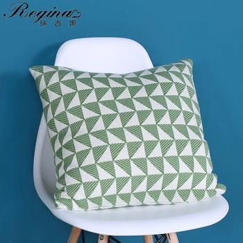 REGINA Knit Cushion Cover Summer 100% Cotton Comfortable Breathable Pillow Cover Contrast Color Plaid Sofa Car Pillowcase 45*45
REGINA Knit Cushion Cover Summer 100% Cotton Comfortable Breathable Pillow Cover Contrast Color Plaid Sofa Car Pillowcase 45*45