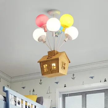 Balloon lamp Kids room chandeliers for Bedroom Children room Multi color chandelier indoor home Birthday holiday decor pendant l 
Balloon lamp Kids room chandeliers for Bedroom Children room Multi color chandelier indoor home Birthday holiday decor pendant l