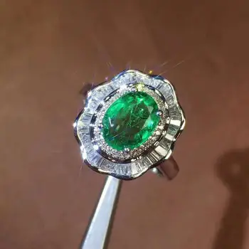 Natural Emerald Rings for Women Or Man Vintage Real Silver 925 Ring Mens Jewelry Brand Anniversary Party Gifts
Natural Emerald Rings for Women Or Man Vintage Real Silver 925 Ring Mens Jewelry Brand Anniversary Party Gifts