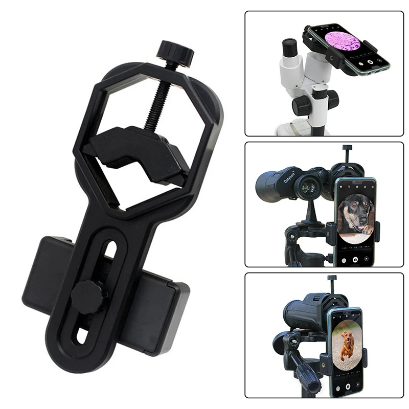 Universal Plastic Telescope Smart Phone Adapter Mount For Binocular Monocular Spotting Scope Telescope