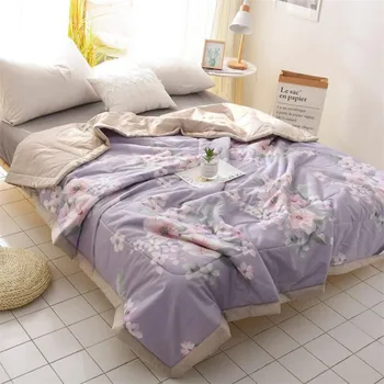 200*230cm adult kids sleeping blanket long-staple cotton blanket summer cool quilt blanket air conditioner room blanket 
200*230cm adult kids sleeping blanket long-staple cotton blanket summer cool quilt blanket air conditioner room blanket