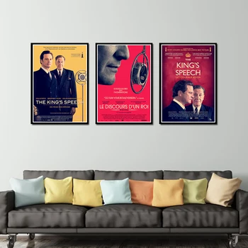 The King's Speech Poster Decorative DIY Wall Canvas Sticker Home Bar Art Posters Decor
The King's Speech Poster Decorative DIY Wall Canvas Sticker Home Bar Art Posters Decor