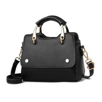 Women PU Leather Shoulder Bags Stitching Color Waterproof Rivet Handbag Travel 
Women PU Leather Shoulder Bags Stitching Color Waterproof Rivet Handbag Travel