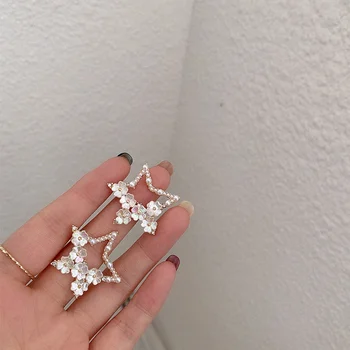 MENGJIQIAO Cute Elegant Shell Flower Pearl Star Stud Earrings For Women Students Fashion Korean Small Boucle D'oreille Jewelry
MENGJIQIAO Cute Elegant Shell Flower Pearl Star Stud Earrings For Women Students Fashion Korean Small Boucle D'oreille Jewelry