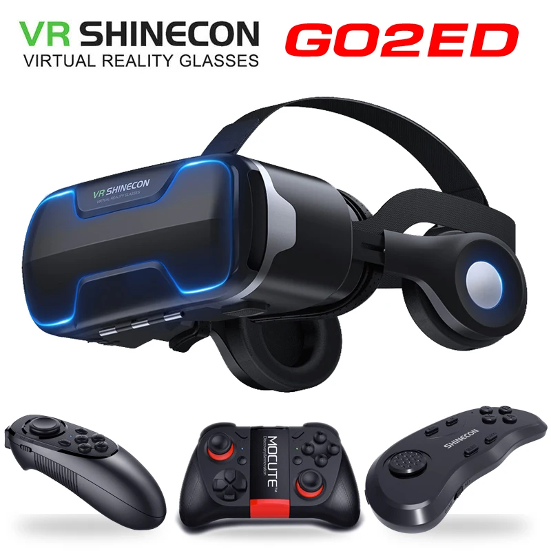 G02ED VR shinecon 8 0 версия для шлема виртуальной реальности 3D очки гарнитура