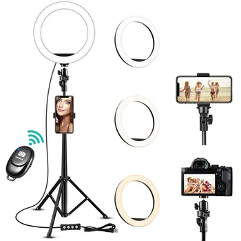 10.2 inch Photography LED Selfie Ring Light Video Light Dimmable USB ring lamp with tripod stand for Makeup Youtube tik tok
10.2 inch Photography LED Selfie Ring Light Video Light Dimmable USB ring lamp with tripod stand for Makeup Youtube tik tok