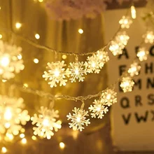 Battery Christmas Lights 2.5M 3M Snowflake String Lights 20 LED Fairy Lights Christmas Garden Courtyard Bedroom Party Decoration
Battery Christmas Lights 2.5M 3M Snowflake String Lights 20 LED Fairy Lights Christmas Garden Courtyard Bedroom Party Decoration