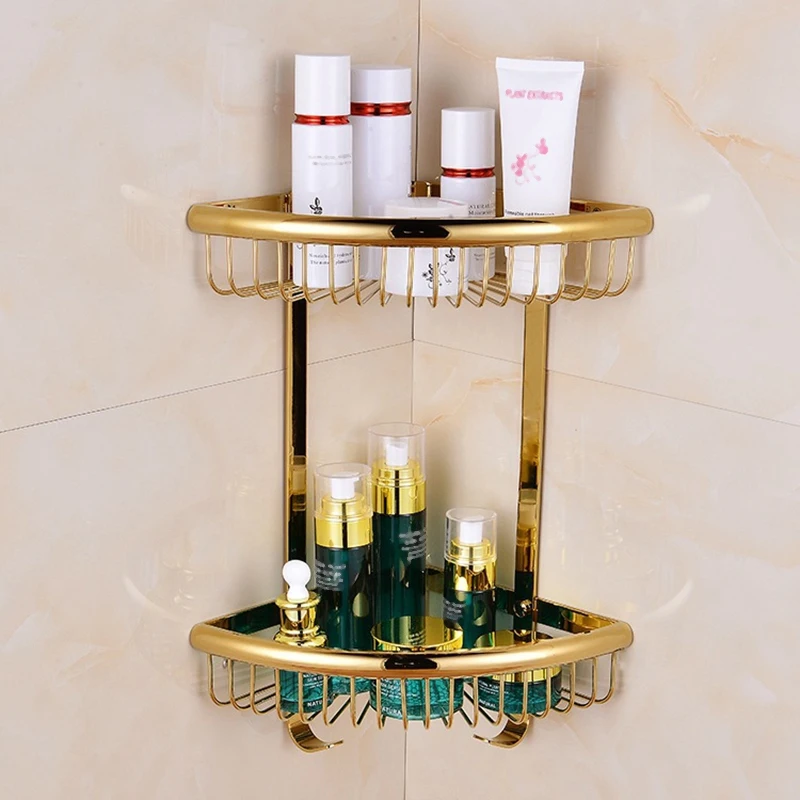 Hot New Triangle-Basket Double Corner Triangle-Basket Bathroom Cosmetics Storage Basket
Hot New Triangle-Basket Double Corner Triangle-Basket Bathroom Cosmetics Storage Basket