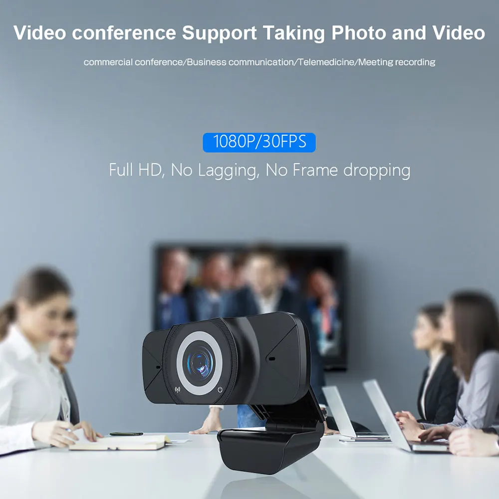 1080P Webcam with Microphone Web Camera USB Camera Computer HD Streaming Webcam for PC Desktop Laptop Wide Angle manual focusing
1080P Webcam with Microphone Web Camera USB Camera Computer HD Streaming Webcam for PC Desktop Laptop Wide Angle manual focusing