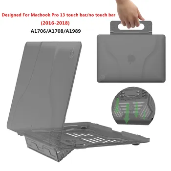 Laptop Case For Macbook Pro 13 A1706 A1708 A1989 Bottom Heat dissipation Notebook Cover For Macbook Pro 13 inch (No ) Touch Bar
Laptop Case For Macbook Pro 13 A1706 A1708 A1989 Bottom Heat dissipation Notebook Cover For Macbook Pro 13 inch (No ) Touch Bar