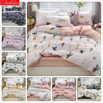 3/4 pcs Bedding Set Adult Kids Child Soft Skin Bed Linens Single Full Double Queen King Size 180x220 200x230 220x240 Bedspreads
3/4 pcs Bedding Set Adult Kids Child Soft Skin Bed Linens Single Full Double Queen King Size 180x220 200x230 220x240 Bedspreads