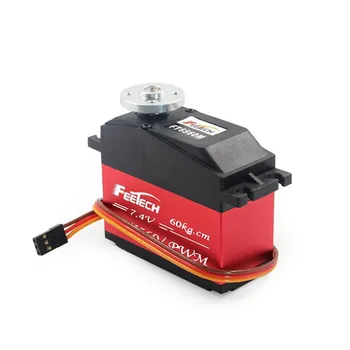 Feetech FT6560M 7.4V 60kg high torque digital servo robot joint industrial high voltage servo RC car helicopter spare parts
Feetech FT6560M 7.4V 60kg high torque digital servo robot joint industrial high voltage servo RC car helicopter spare parts